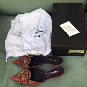 Prada Calzature Donna in Antic size 37.5 mules